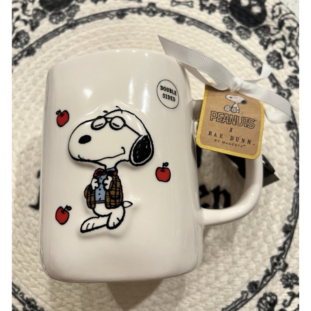 Rae Dunn x Peanuts Snoopy #1 Teacher mug